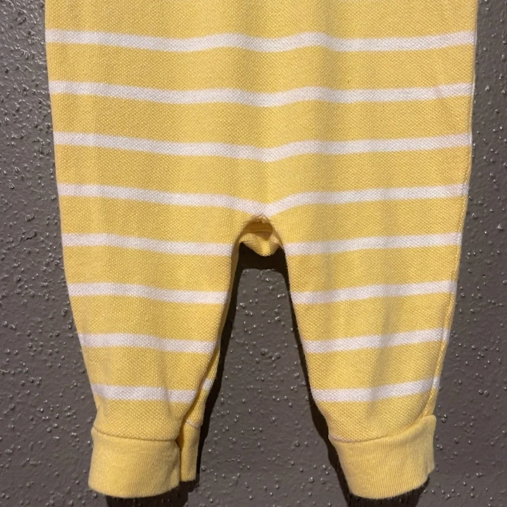 Ralph Lauren Rugby Stripe Baby Bodysuit
